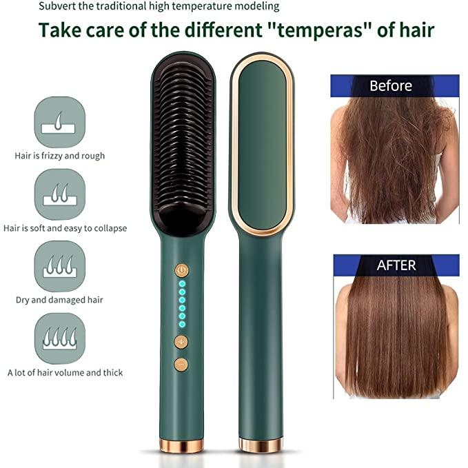 Hair Straightening Comb – Salon Style in Minutes!